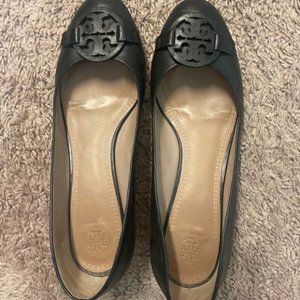 Black Leather Heels